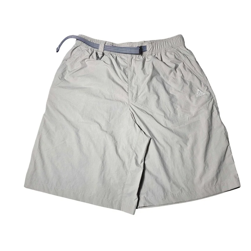 Nike ACG Orb Weaver UV Repel Oversized Shorts Men's Large Grey NWT HJ2887-009
